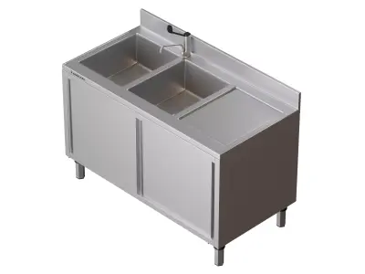 Angelo Po Sink LA1424D  Low-poly 3D model