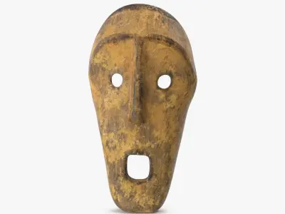  African Congo Mask 5 