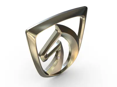baojun logo 3D model