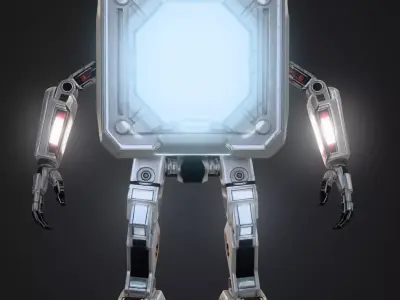 Sci-fi cube 3D model purchase
