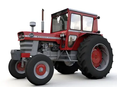 Massey Ferguson 1130 Cabine type1 Tractor 3D model