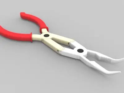 Double-X Pliers Free 3D model