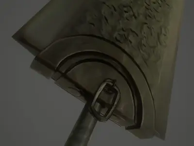 Lowpoly Stylized Berserk Dragonslayer Low-poly 3D model