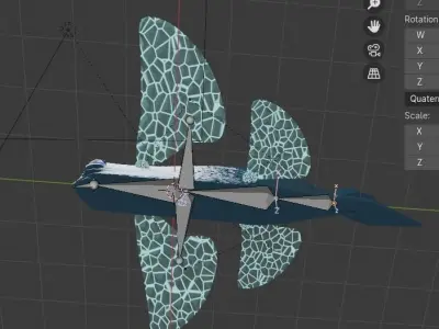 Fly Fish Free 3D model