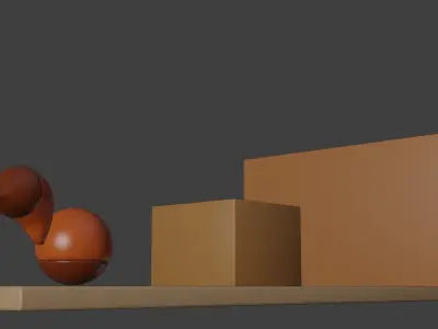 Bouncing Ball - Animation Test or Training Free 3D model