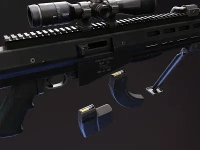 RSM Mini 50 Low-poly 3D model