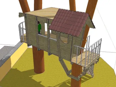 Creative Design-Holiday Cabin-0136 3D model