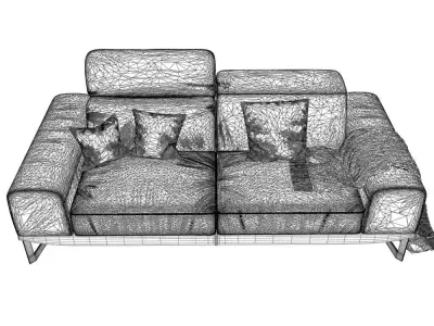 104-Sofa Natuzzi Italo part 4 3D model