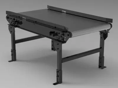 Conveyor Belt System 3D print model