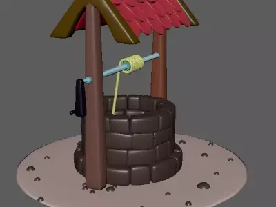Water Well 3D model 3D model