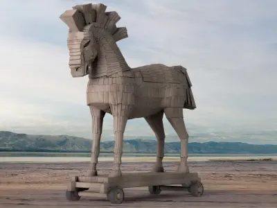 Trojan Horse 3D model get