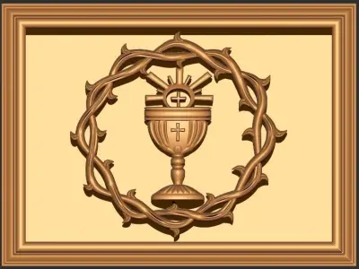 Crown of thorns - CHURCH ALTAR 3D print model purchase