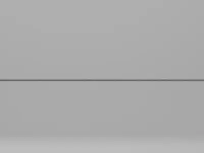 Metal Meter Stick Low-poly 3D model