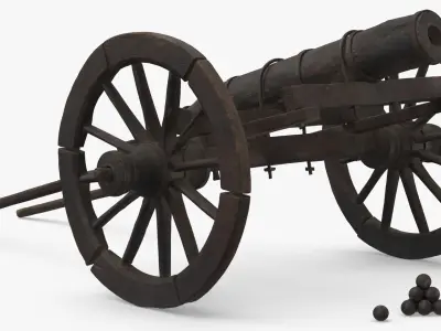  Cherry Wood Cannon 