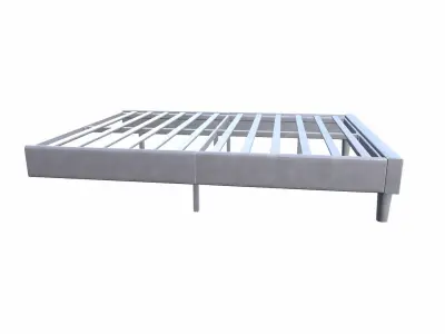 Metal Pallet Cot Low-poly 3D model