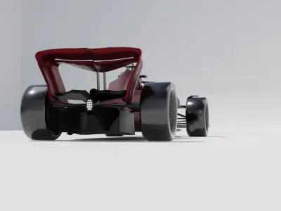 Formula 1 2025 Car  Free 3D model