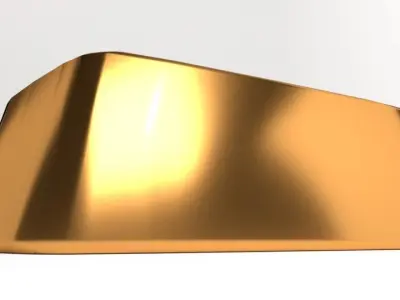 Goldbar 20gram 3D model