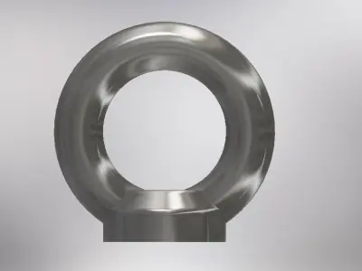 DIN 582 Lifting eye nuts  3D model