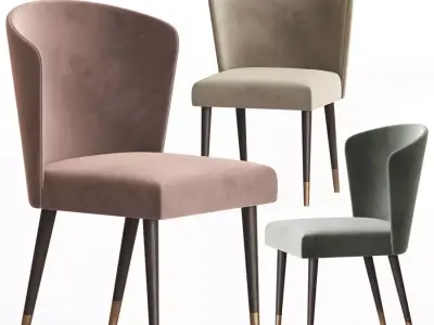 Ninfea Dining Chair Capital collection 3D model