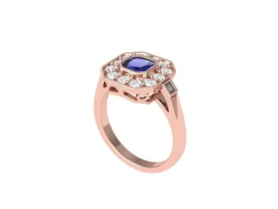 Wedding Ring  3D print model 228
