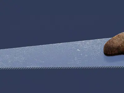 3dSaw saw Free 3D model