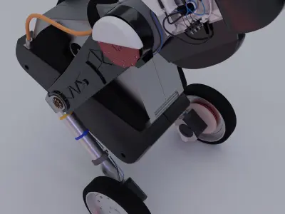 Boston Dynamics Handle 3D model