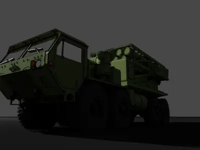 IDF Lahav - Elbit PULS MLRS 3D print model