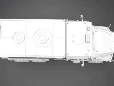 Ural Typhoon U Scale model 3D print model