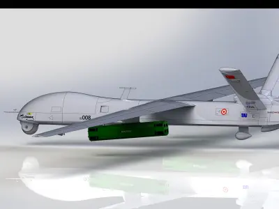 Anka-S UAV 3D model