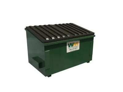 Dumpster - Waste Bins Low-poly 3D model