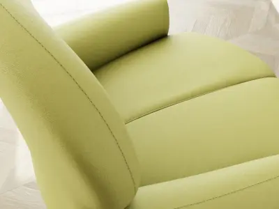 Furniture Accent Chairs Bohemian 007 Low-poly 3D model