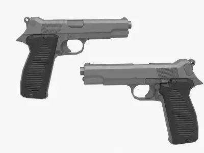 Mac 50 Low-poly  Low-poly 3D model