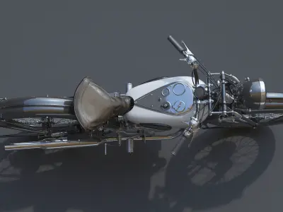 Norton 16H  3D model