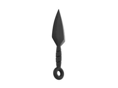 Kunai sword 3D model