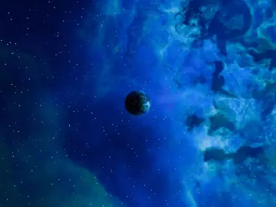 Heliophage Expanse Nebula HDRI 16k 360 degree 3D model