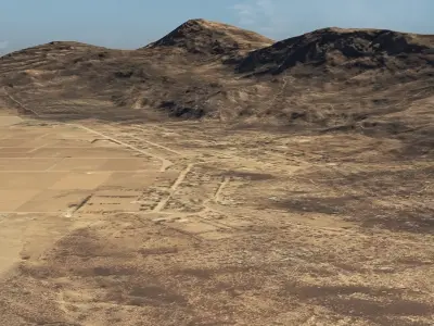 Terrain 3D model