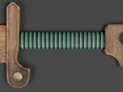 Sword-03 Low-poly 3D model