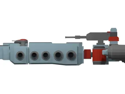 Low-poly spaceship star wars Low-poly 3D model
