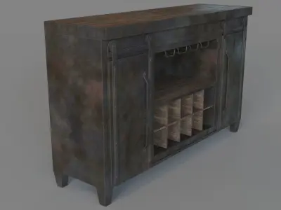 Bagley Sideboard 3D model