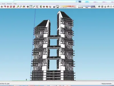 Sketchup Tower A1 Free 3D model