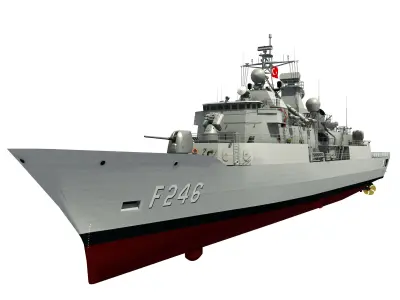 TURKISH NAVAL FORCES 3D model