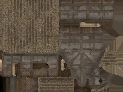 Medieval House Free low-poly 3D model purchase