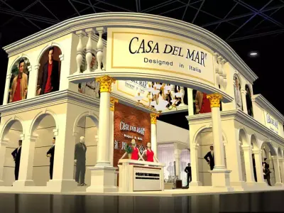 Exhibition - Area - 7X16-3DMAX2009-048 3D model
