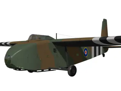 General Aircraft GAL49 Hamilcar 3D model
