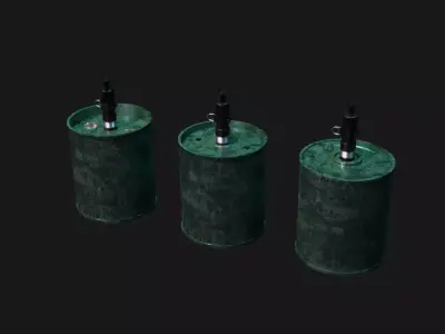 M16A1 Mine 3D model