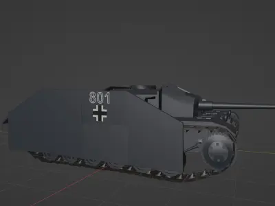 Sturmgeschutz III 3D model