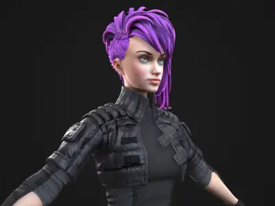  Stylized Girl 