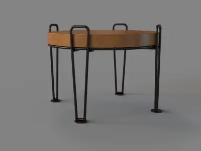 Ojai Side Table 3D model