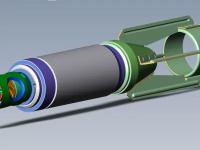 PTAB 2 5M Submunition for cluster avia bomb Moulage 3Dprintable  3D model