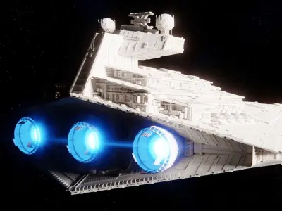 Imperial I-Class Star Destroyer 3D model